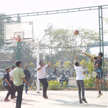 Volleyball and Basketball Court