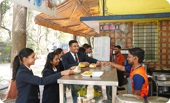 Cafeteria and Dining: Wholesome, Hygienic, and Varied