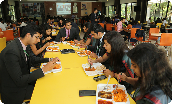 Cafeteria and Dining: Wholesome, Hygienic, and Varied