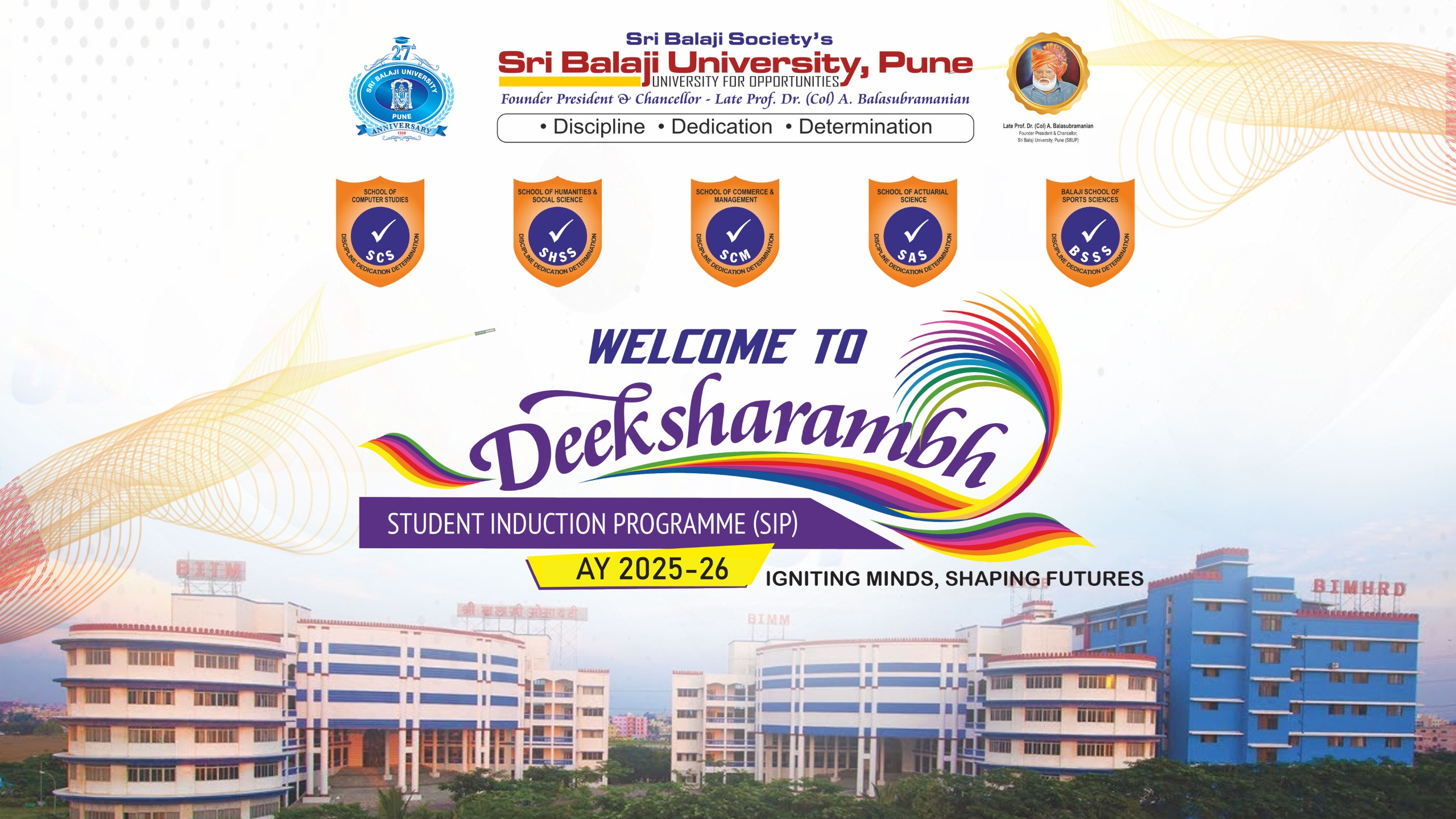 Deeksharambh - Student Induction Programme (SIP) Batch 2025-26